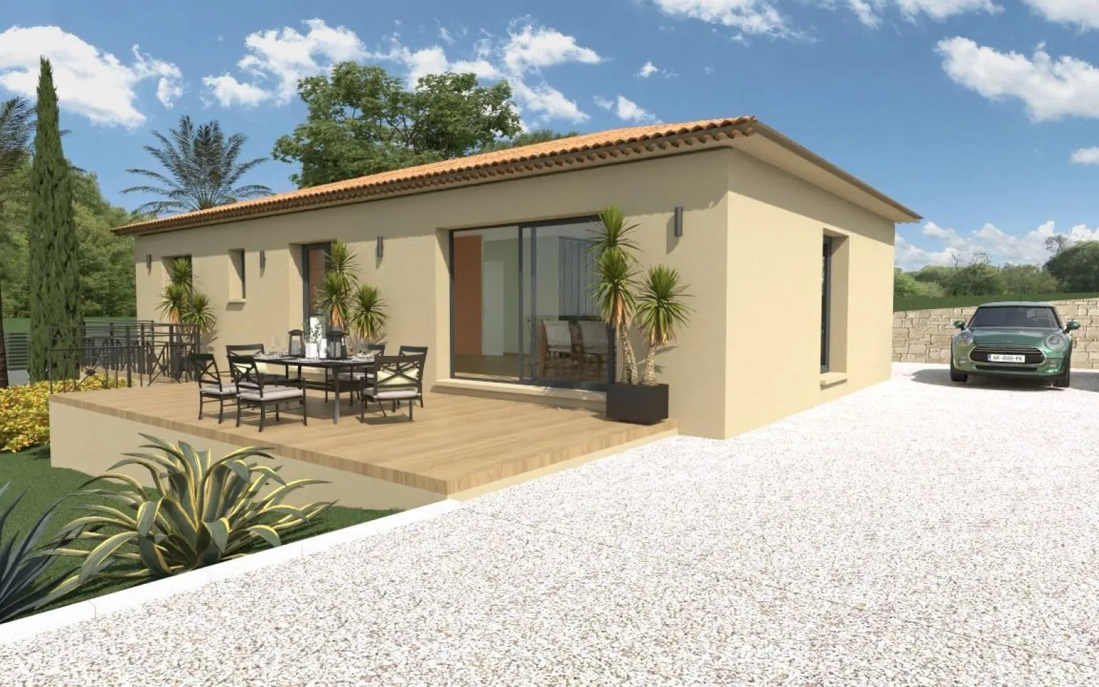 Maison 97 m² avec terrain à ROQUEBRUNE-SUR-ARGENS (83) à Roquebrune-sur-Argens — photo 2