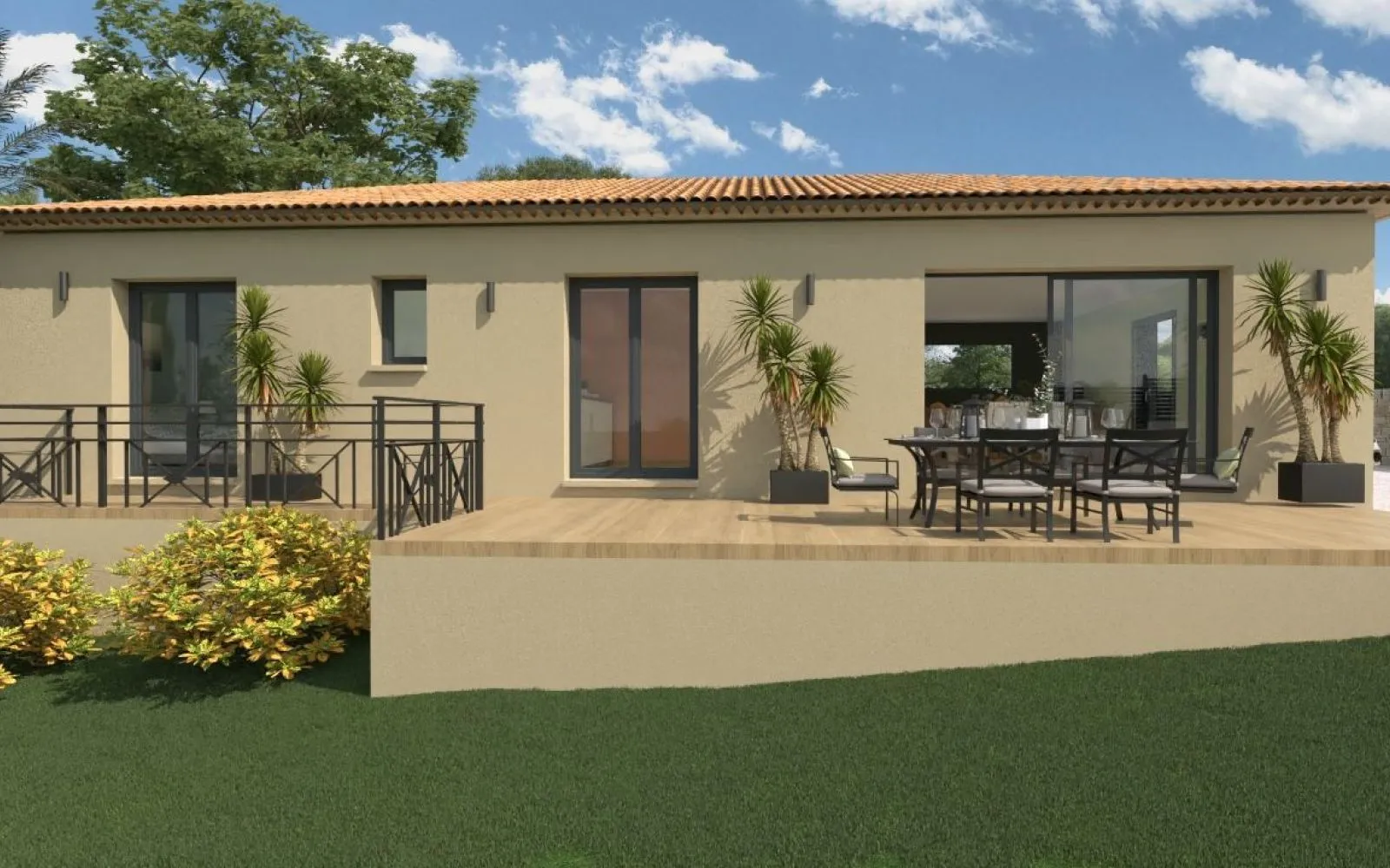 Maison 97 m² avec terrain à ROQUEBRUNE-SUR-ARGENS (83) à Roquebrune-sur-Argens — photo 3