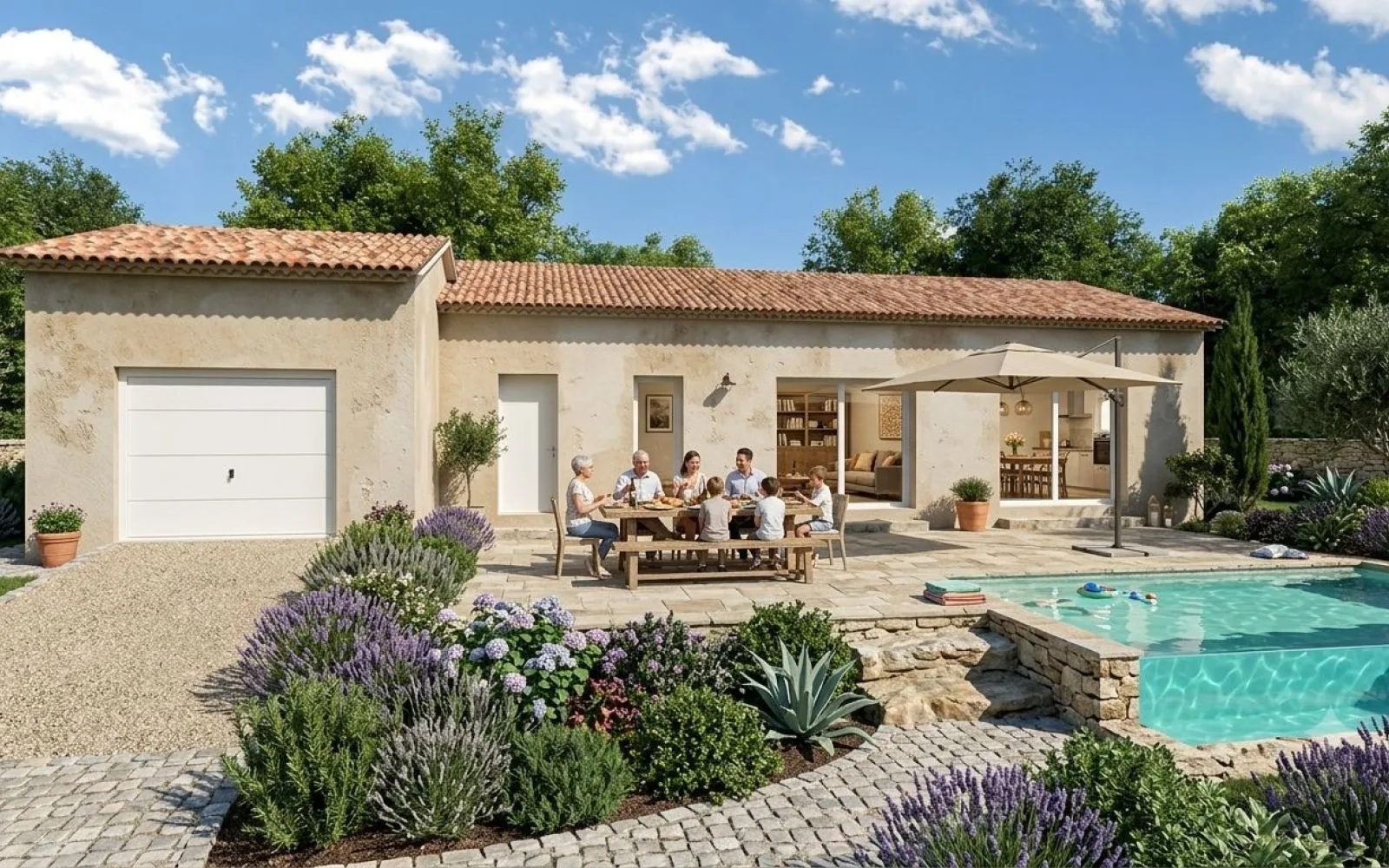 Maison 95 m² avec terrain à DRAGUIGNAN (83) à Draguignan — photo 1