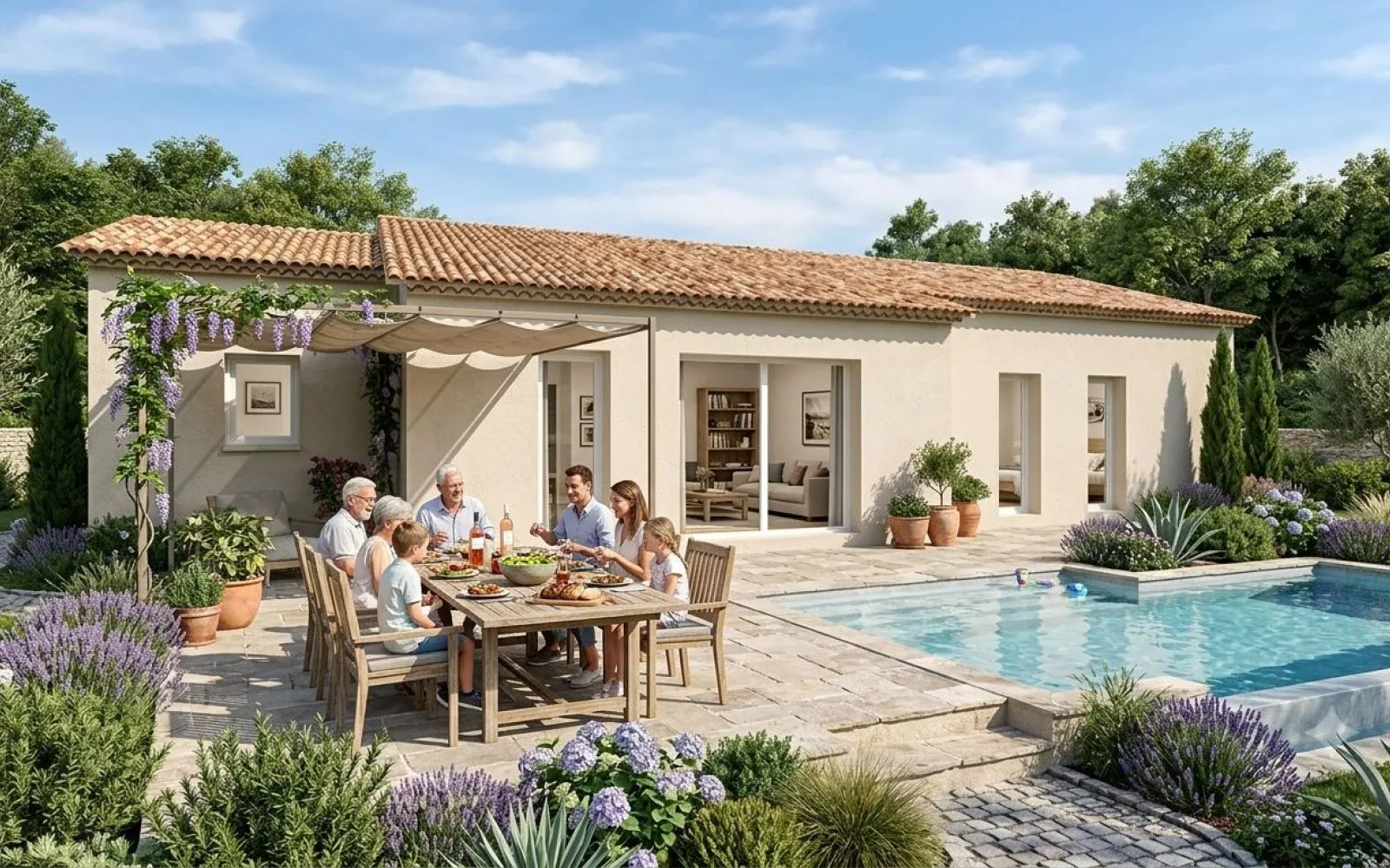 Maison 111 m² avec terrain à DRAGUIGNAN (83) à Draguignan — photo 2