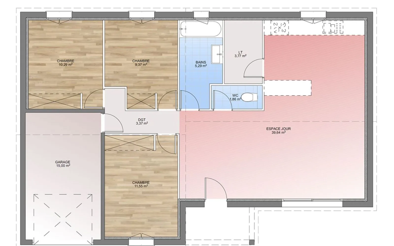 Maison 85 m² avec terrain à ORAISON (04) à Oraison — photo 4