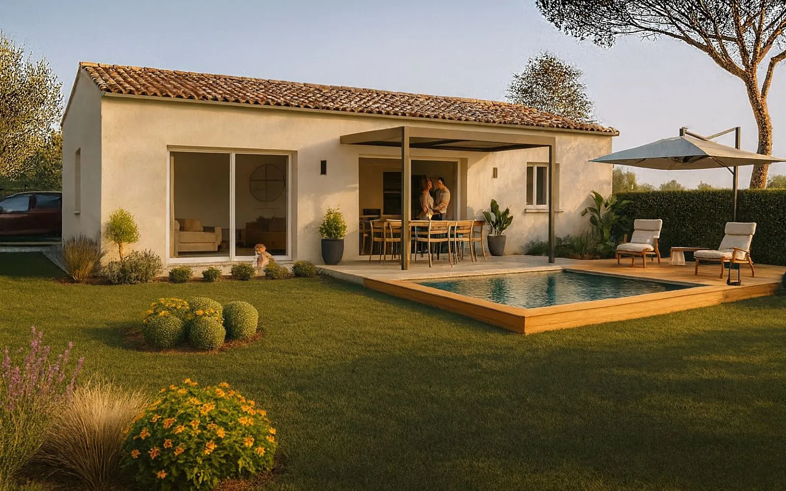 Maison 90 m² avec terrain à LA BRILLANNE (04) à La Brillanne — photo 1