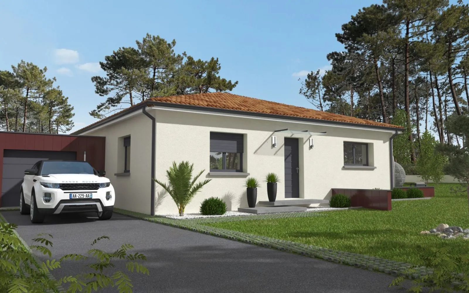 Projet de construction d'une maison 93 m² avec terrain à ALBIAS (82) au prix de 177700€. à Albias — photo 1