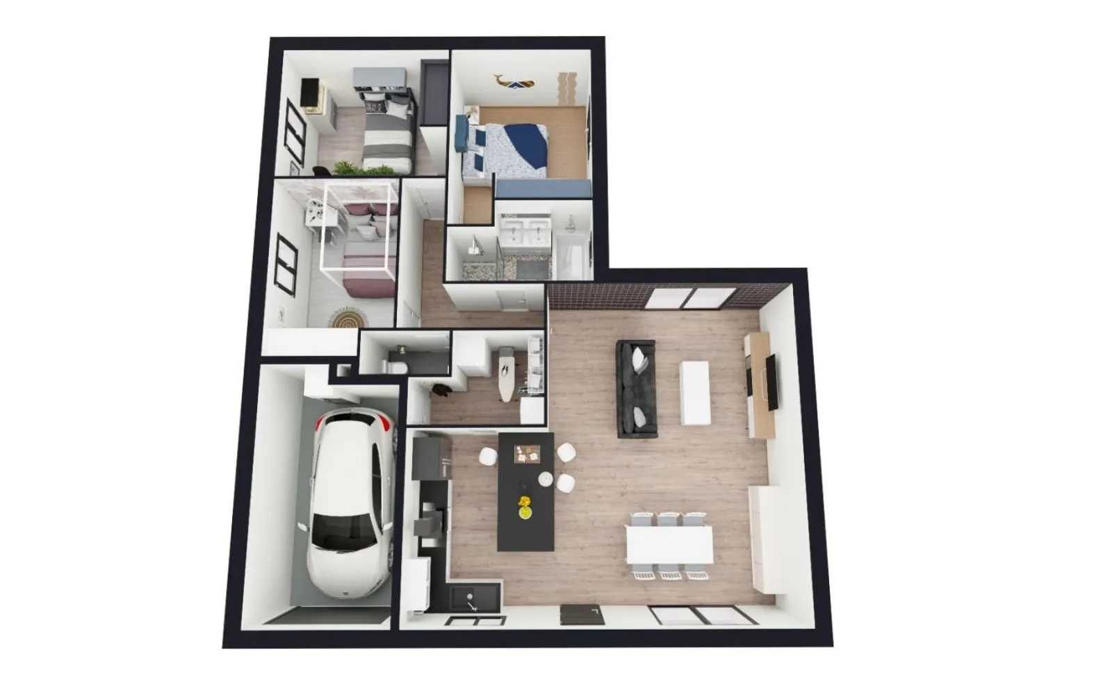 Projet de construction d'une maison 95 m² avec terrain à DIEUPENTALE (82) au prix de 232350€. à Dieupentale — photo 13