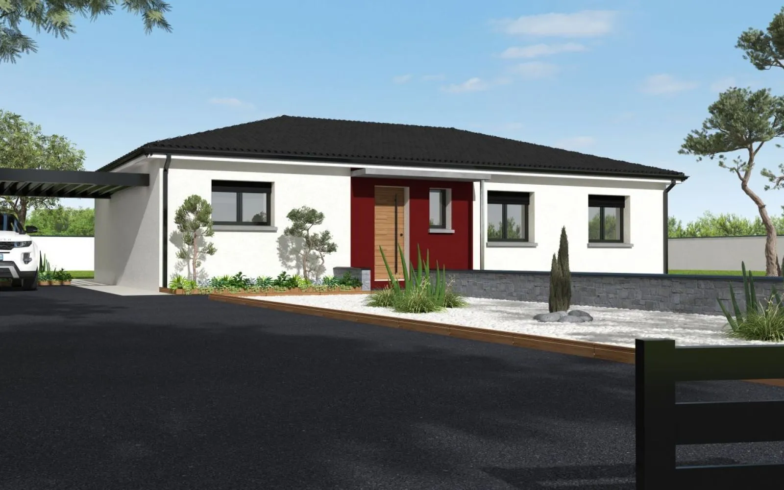 Projet de construction d'une maison 99 m² avec terrain à DIEUPENTALE (82) au prix de 196300€. à Dieupentale — photo 1
