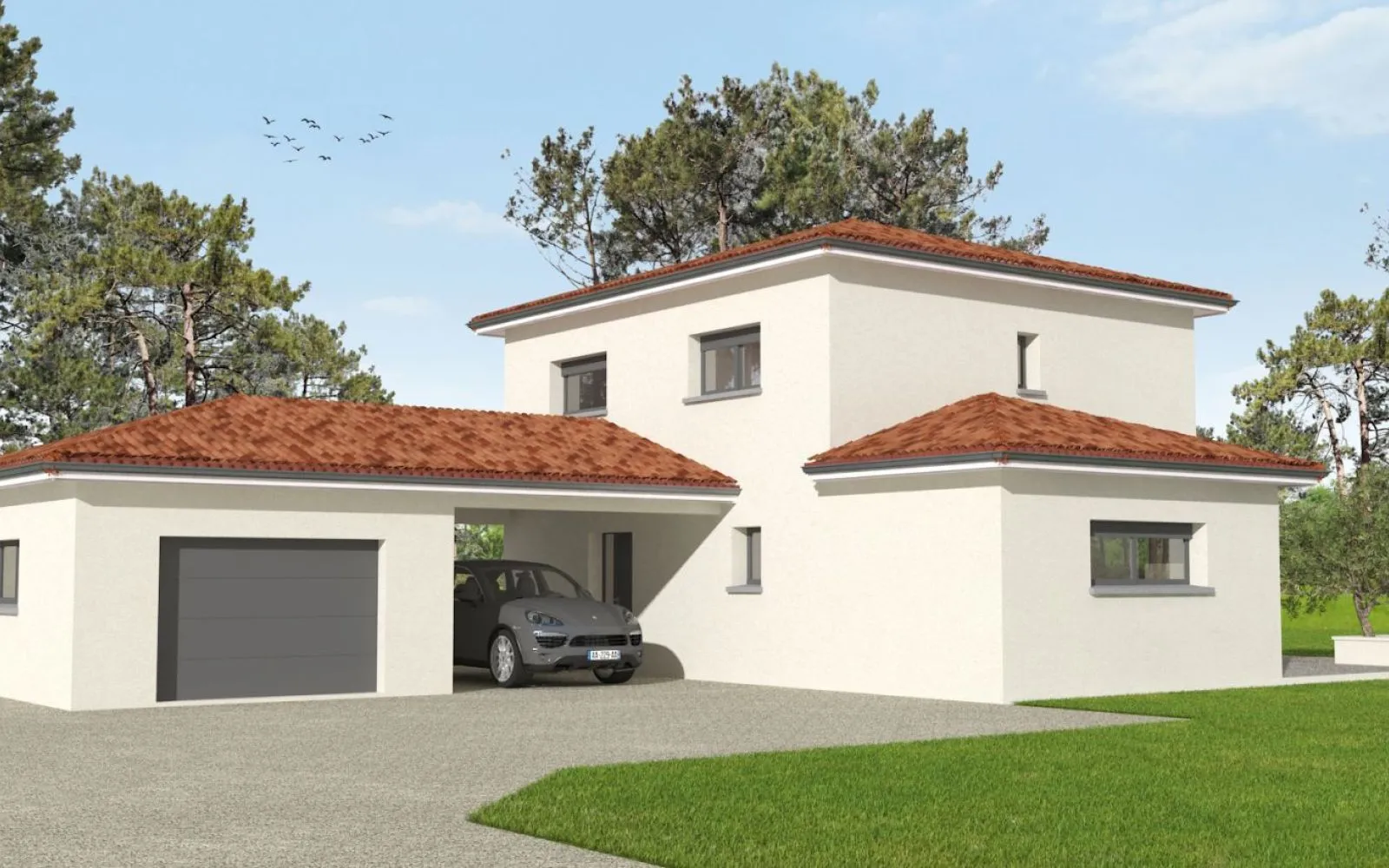 Projet de construction d'une maison 153 m² avec terrain à SAINT-SARDOS (82) au prix de 379352€. à Saint-Sardos — photo 1