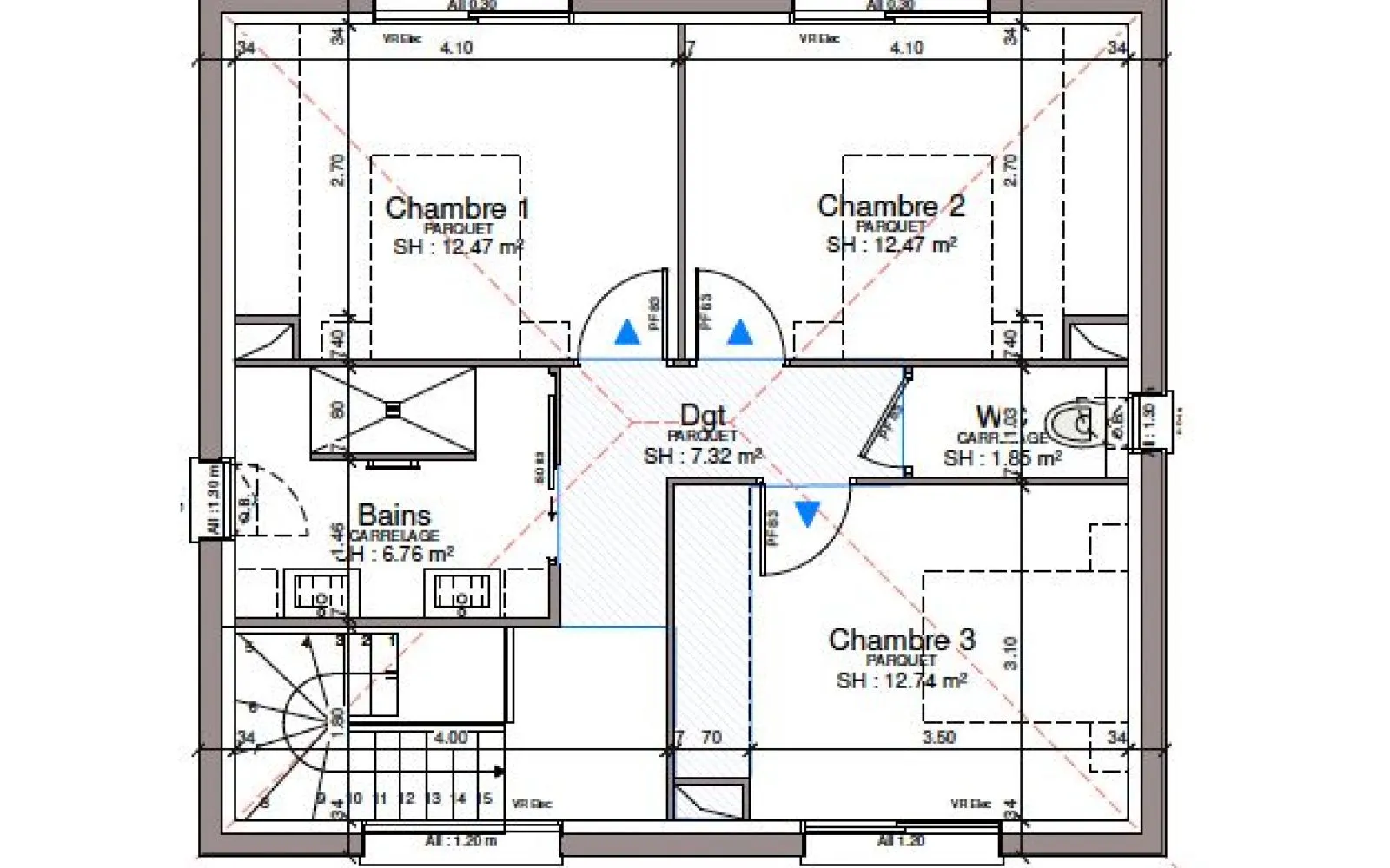 Projet de construction d'une maison 153 m² avec terrain à SAINT-SARDOS (82) au prix de 379352€. à Saint-Sardos — photo 4