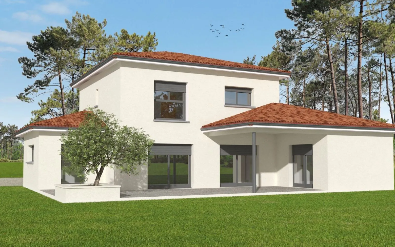 Projet de construction d'une maison 153 m² avec terrain à SAINT-SARDOS (82) au prix de 379352€. à Saint-Sardos — photo 2