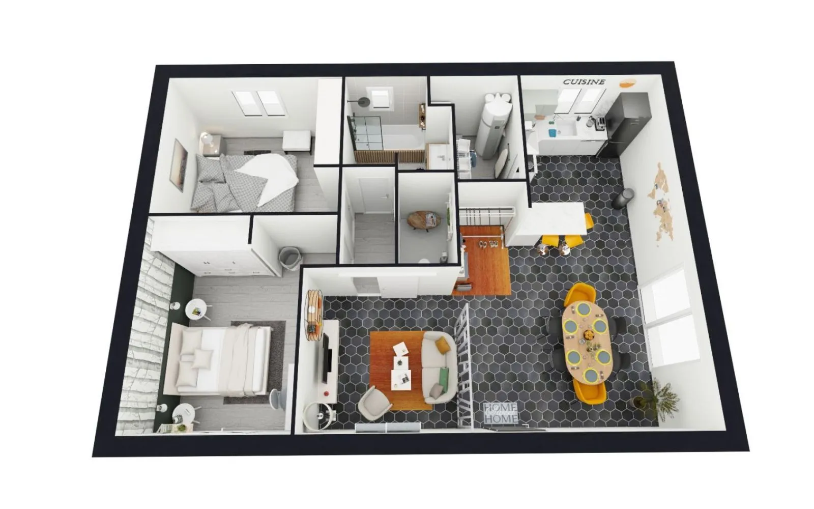 Projet de construction d'une maison 73 m² avec terrain à MOISSAC (82) au prix de 306300€. à Moissac — photo 8