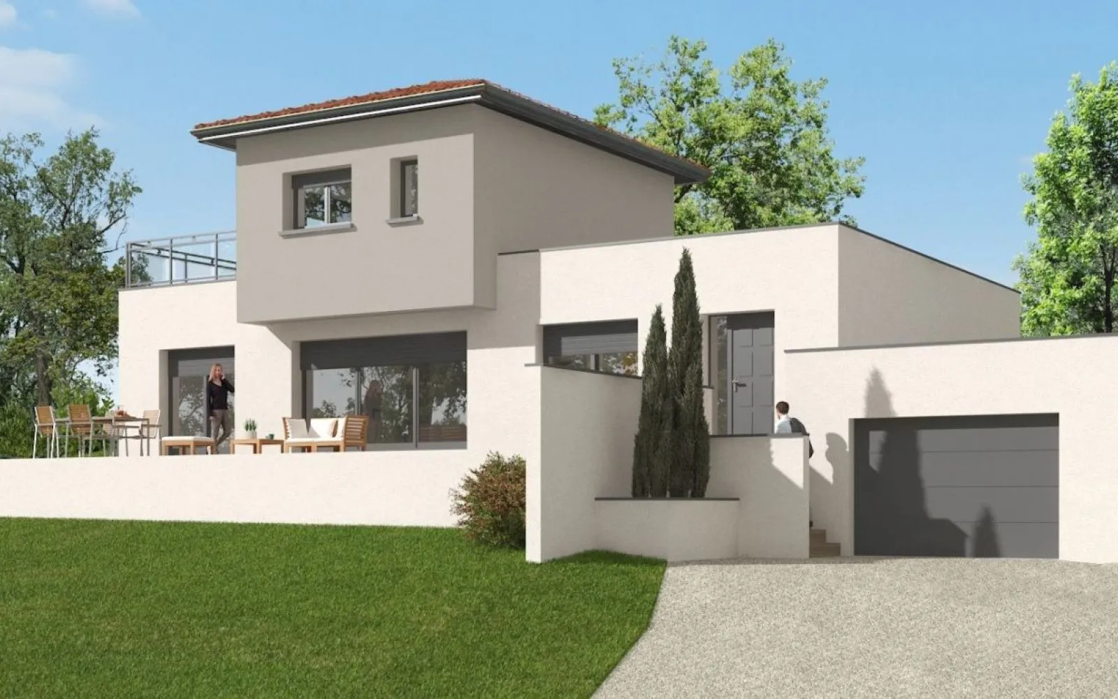 Projet de construction d'une maison 128 m² avec terrain à LAVIT (82) au prix de 366938€. à Lavit — photo 1