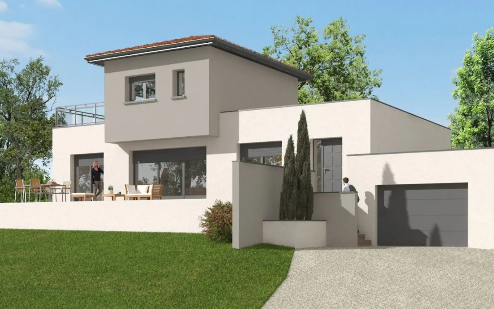 Projet de construction d'une maison 128 m² avec terrain à LAVIT (82) au prix de 366938€. à Lavit — photo 2