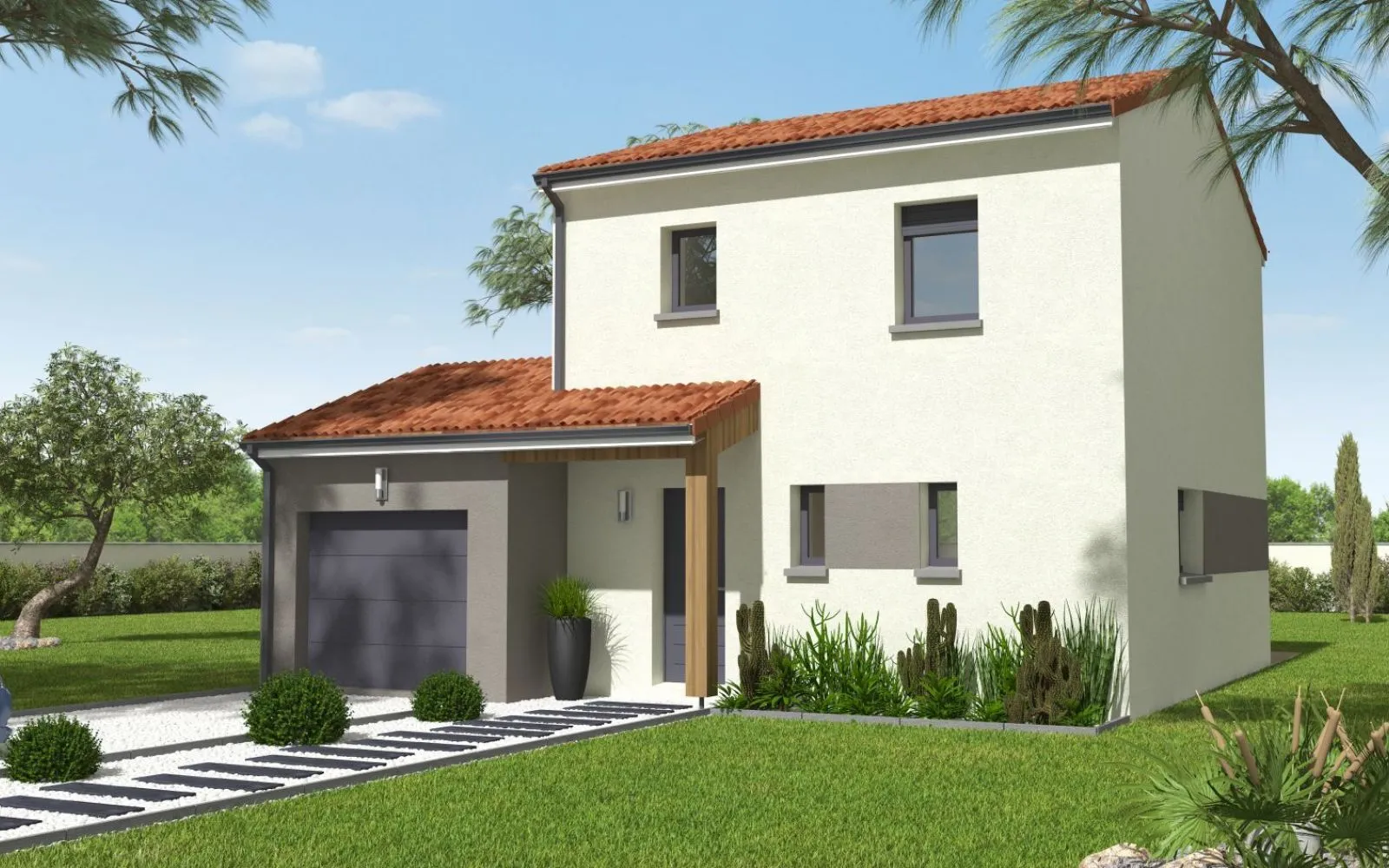 Projet de construction d'une maison 83 m² avec terrain à MOLIERES (82) au prix de 297300€. à Molières — photo 1