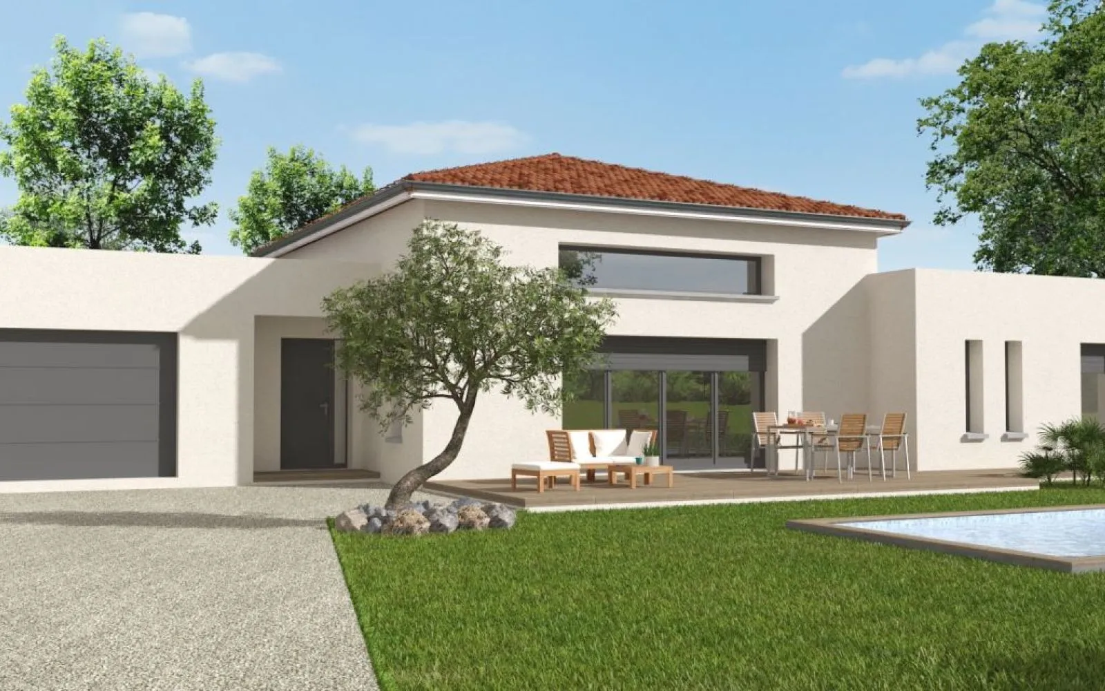 Projet de construction d'une maison 132 m² avec terrain à BEAUMONT-DE-LOMAGNE (82) au prix de 484610€. à Beaumont-de-Lomagne — photo 1