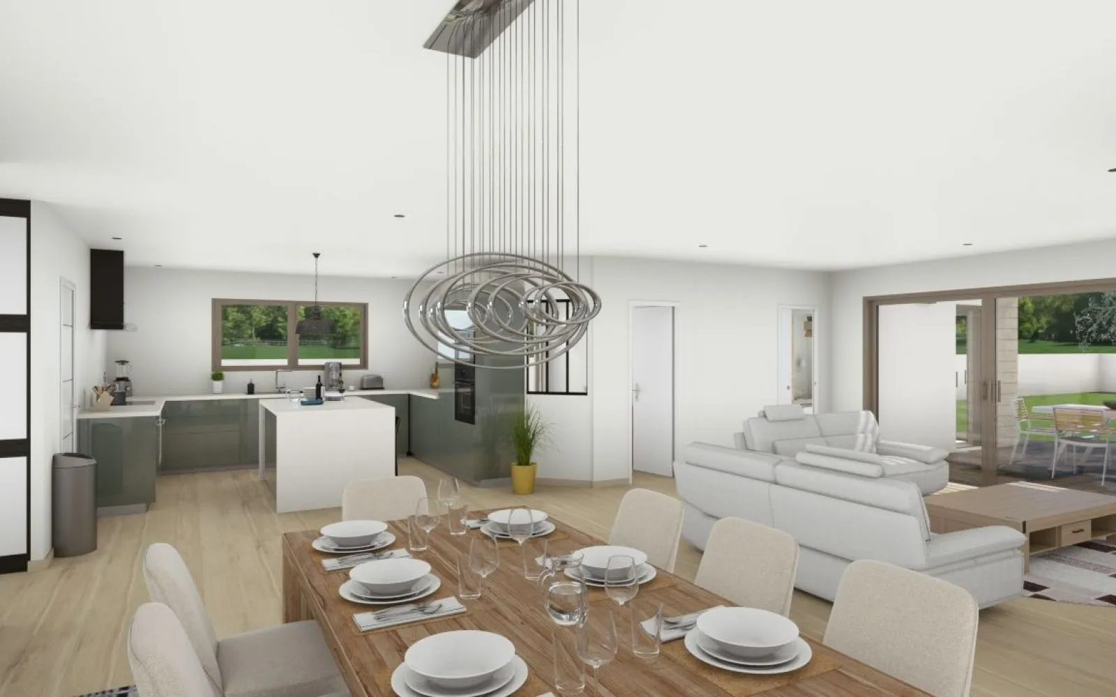 Projet de construction d'une maison 100 m² avec terrain à SAINT-AIGNAN (82) au prix de 215100€. à Saint-Aignan — photo 3