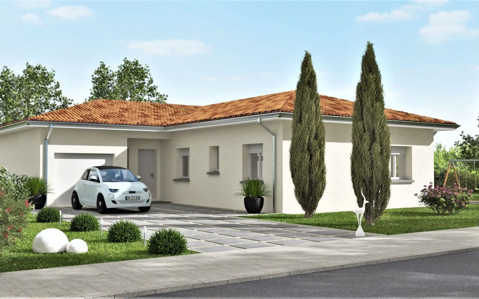 Projet de construction d'une maison 115 m² avec terrain à SEPTFONDS (82) au prix de 229650€. à Septfonds — photo 1