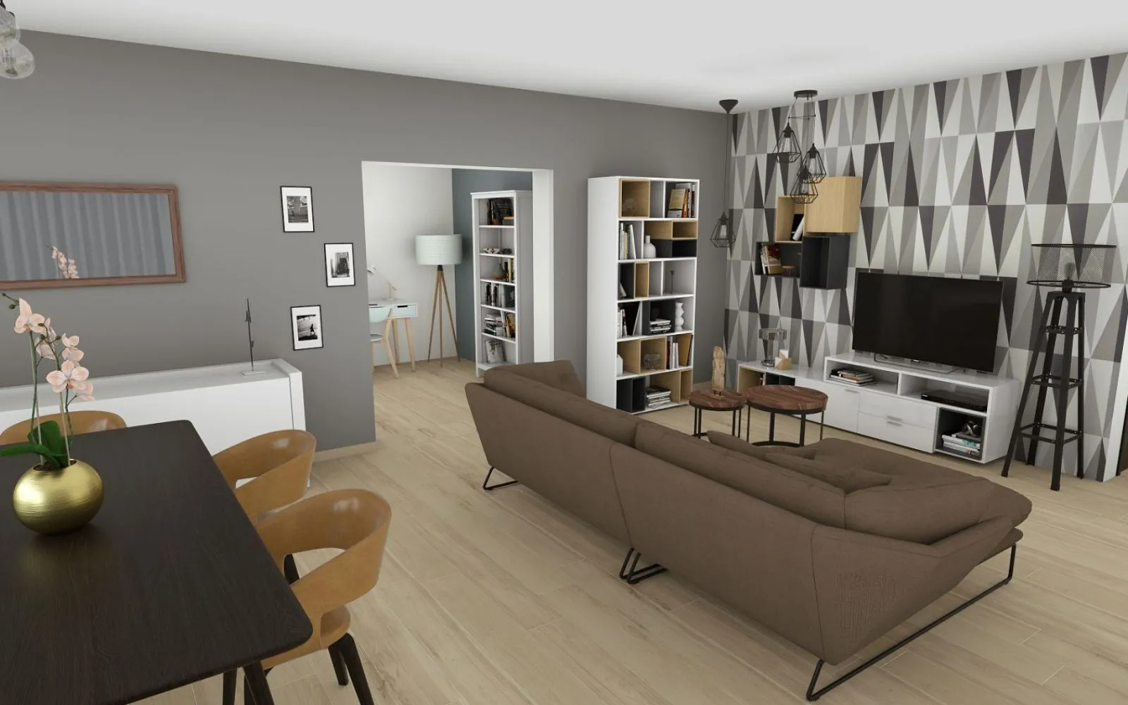 Projet de construction d'une maison 84 m² avec terrain à BRUNIQUEL (82) au prix de 173900€. à Bruniquel — photo 3
