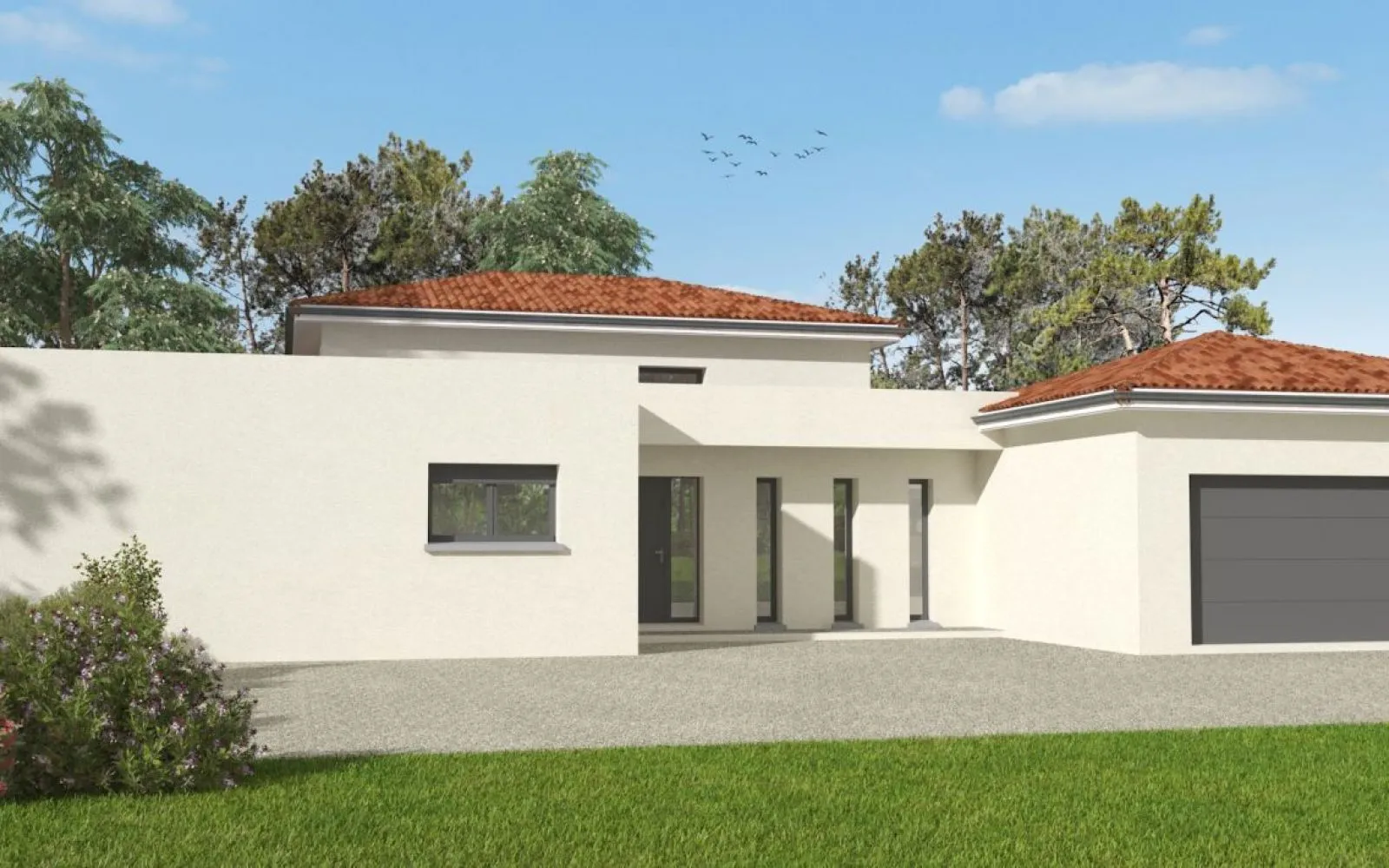 Projet de construction d'une maison 146 m² avec terrain à MONTEILS (82) au prix de 399588€. à Monteils — photo 1