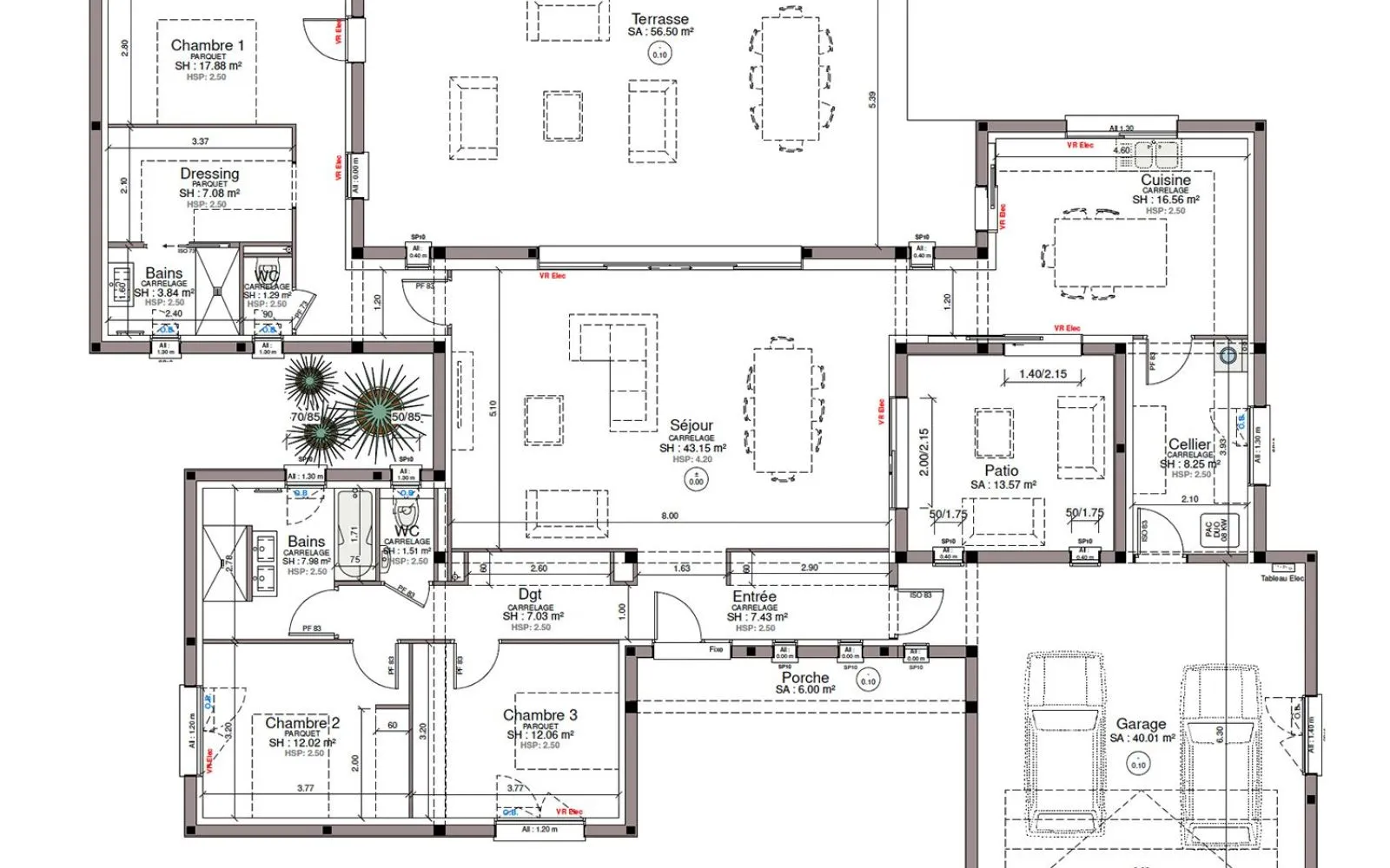Projet de construction d'une maison 146 m² avec terrain à MONTEILS (82) au prix de 399588€. à Monteils — photo 8