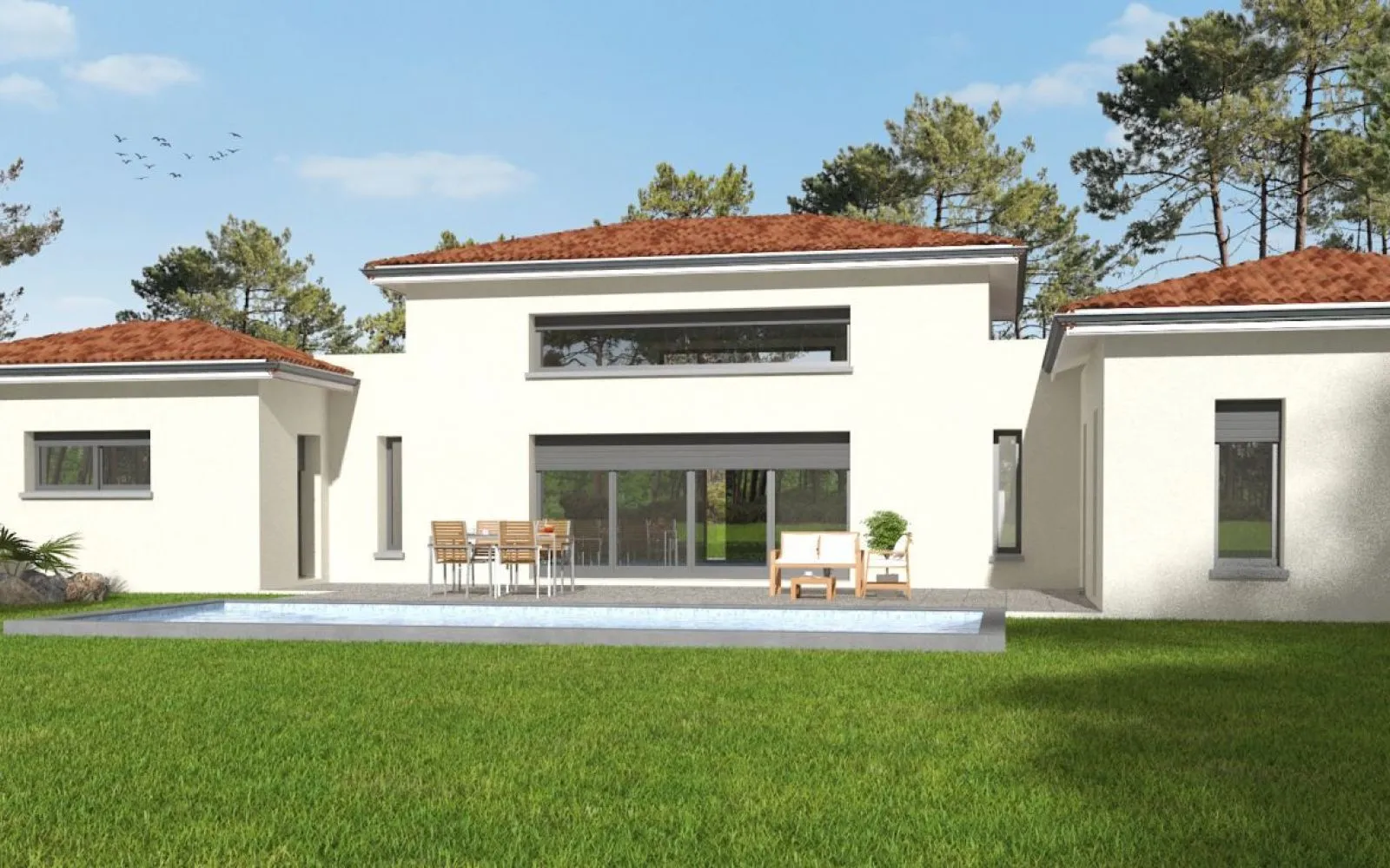 Projet de construction d'une maison 146 m² avec terrain à MONTEILS (82) au prix de 399588€. à Monteils — photo 3