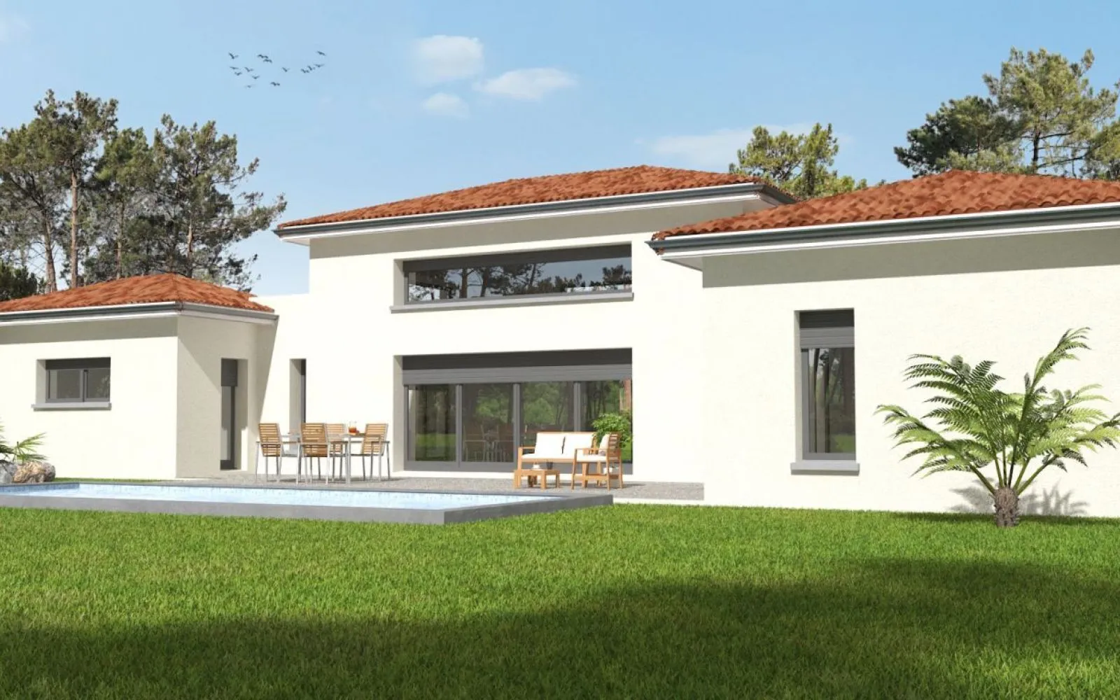 Projet de construction d'une maison 146 m² avec terrain à MONTEILS (82) au prix de 399588€. à Monteils — photo 4