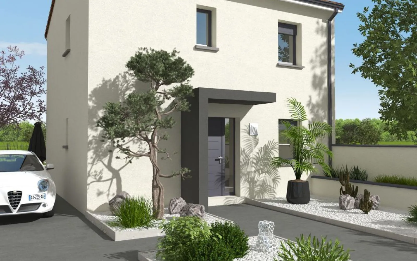 Projet de construction d'une maison 88 m² avec terrain à LAUTREC (81) au prix de 194700€. à Lautrec — photo 1