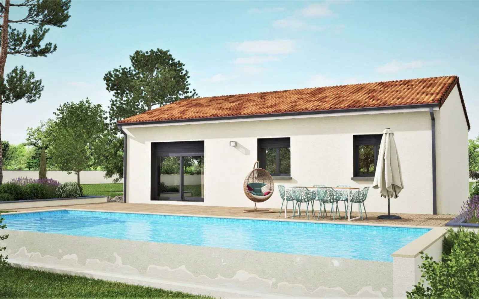 Projet de construction d'une maison 74 m² avec terrain à CASTELSARRASIN (82) au prix de 173300€. à Castelsarrasin — photo 2