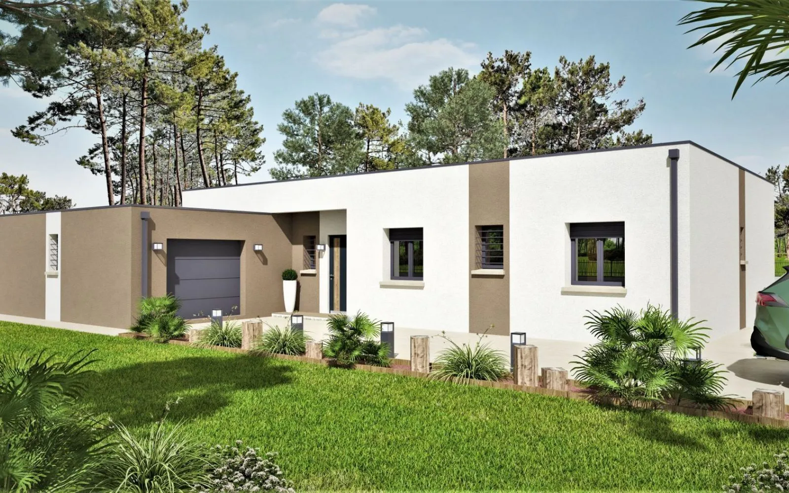 Projet de construction d'une maison 113 m² avec terrain à GARIES (82) au prix de 204900€. à Gariès — photo 1