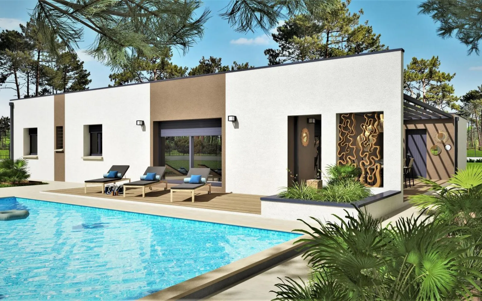 Projet de construction d'une maison 113 m² avec terrain à GARIES (82) au prix de 204900€. à Gariès — photo 2