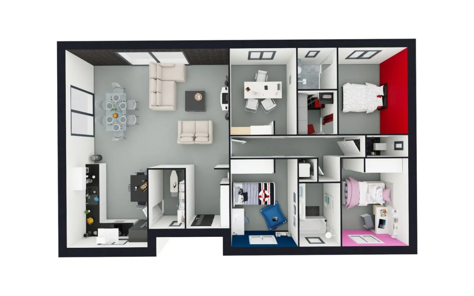 Projet de construction d'une maison 113 m² avec terrain à GARIES (82) au prix de 204900€. à Gariès — photo 4