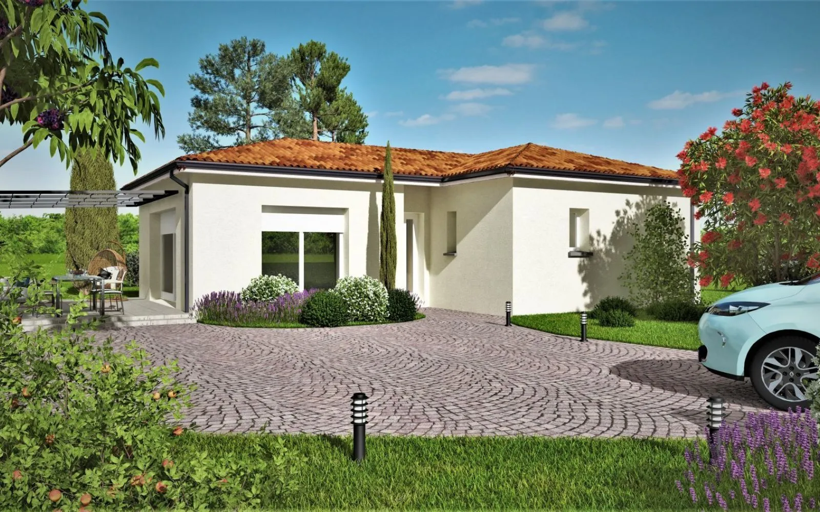 Projet de construction d'une maison 70 m² avec terrain à SAINT-ETIENNE-DE-TULMONT (82) au prix de 180450€. à Saint-Étienne-de-Tulmont — photo 1