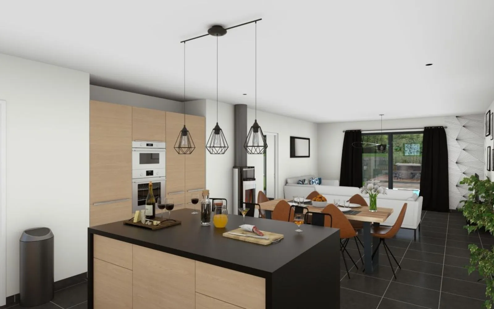 Projet de construction d'une maison 70 m² avec terrain à SAINT-ETIENNE-DE-TULMONT (82) au prix de 180450€. à Saint-Étienne-de-Tulmont — photo 3