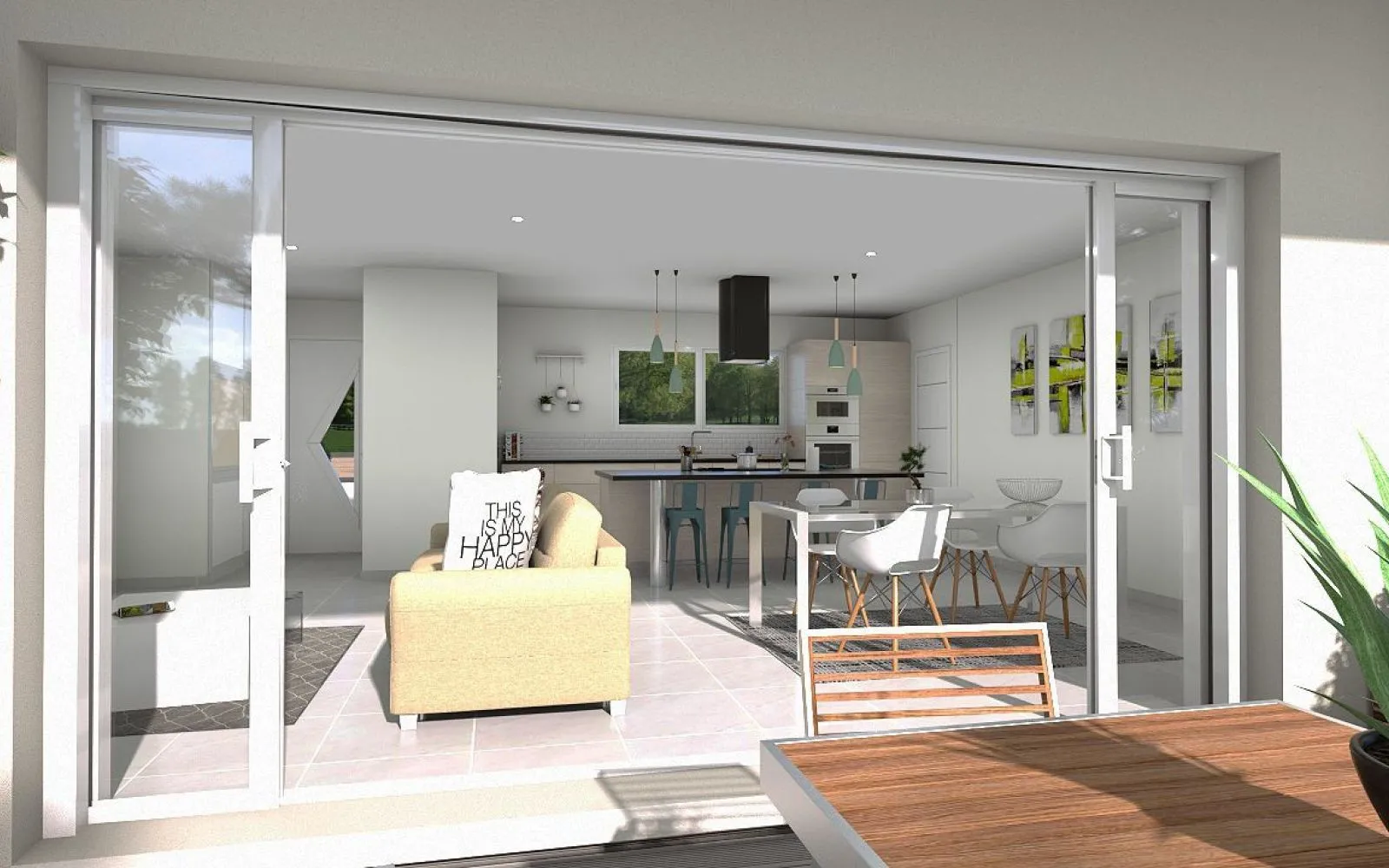 Projet de construction d'une maison 70 m² avec terrain à SAINT-ETIENNE-DE-TULMONT (82) au prix de 180450€. à Saint-Étienne-de-Tulmont — photo 4
