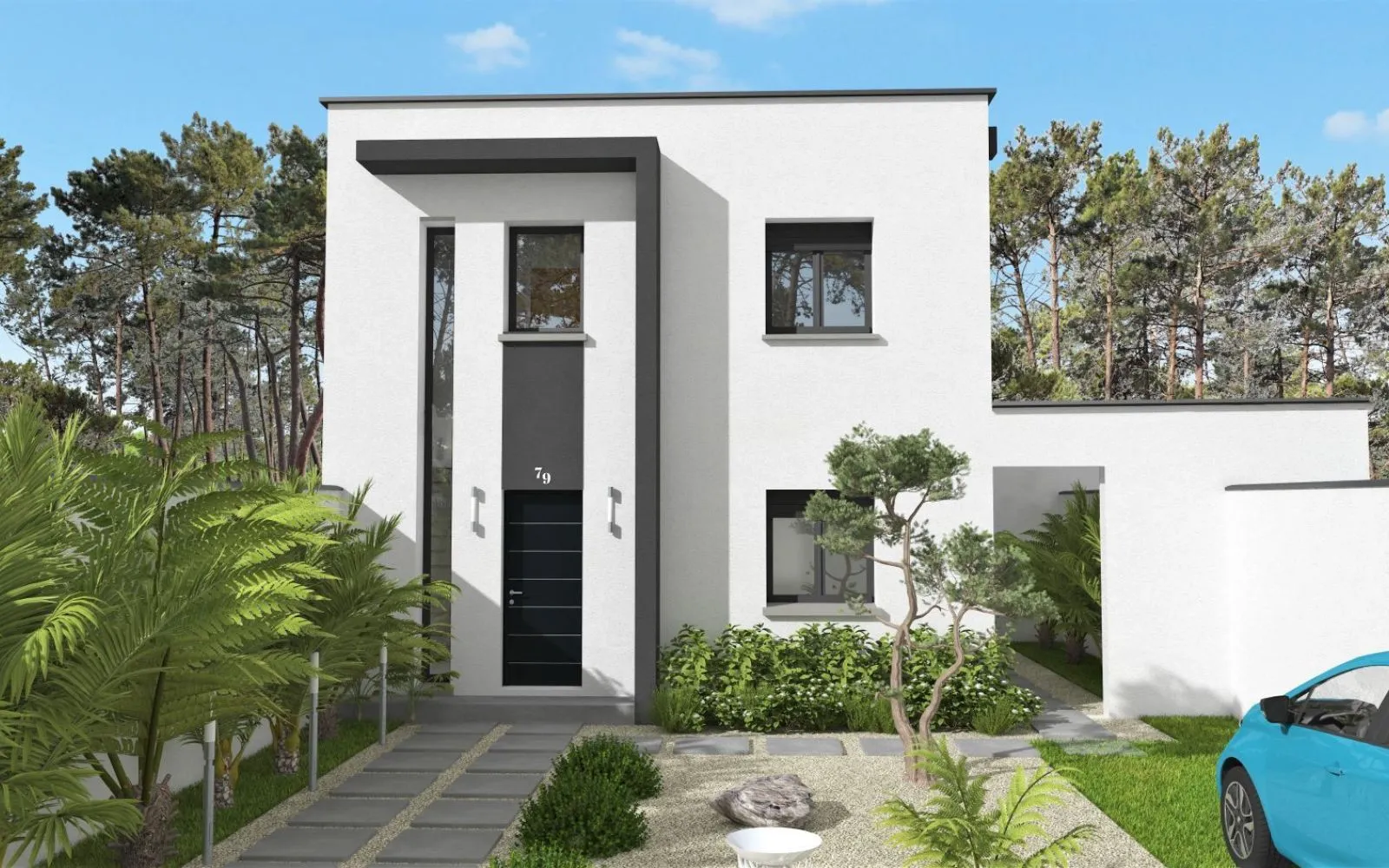 Projet de construction d'une maison 79 m² avec terrain à LISLE-SUR-TARN (81) au prix de 207200€. à Lisle-sur-Tarn — photo 1