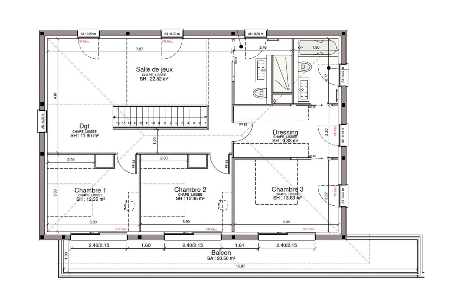 Projet de construction d'une maison 166 m² avec terrain à LARRAZET (82) au prix de 468314€. à Larrazet — photo 4