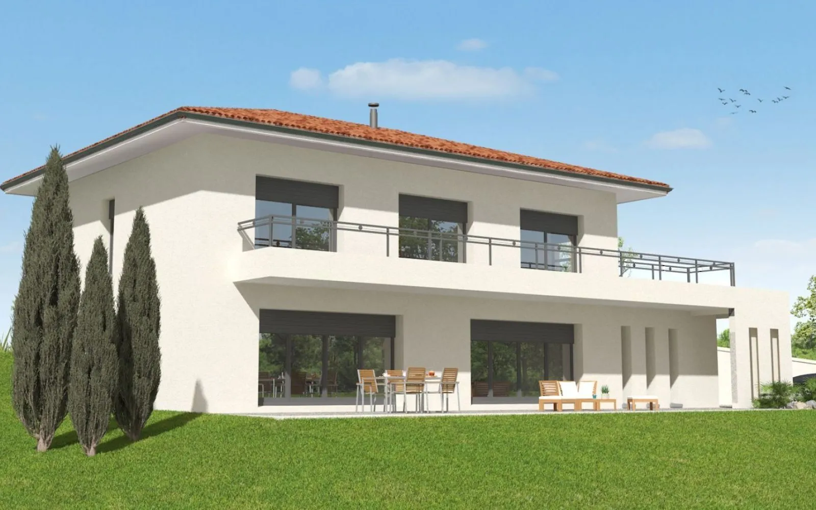 Projet de construction d'une maison 166 m² avec terrain à LARRAZET (82) au prix de 468314€. à Larrazet — photo 1