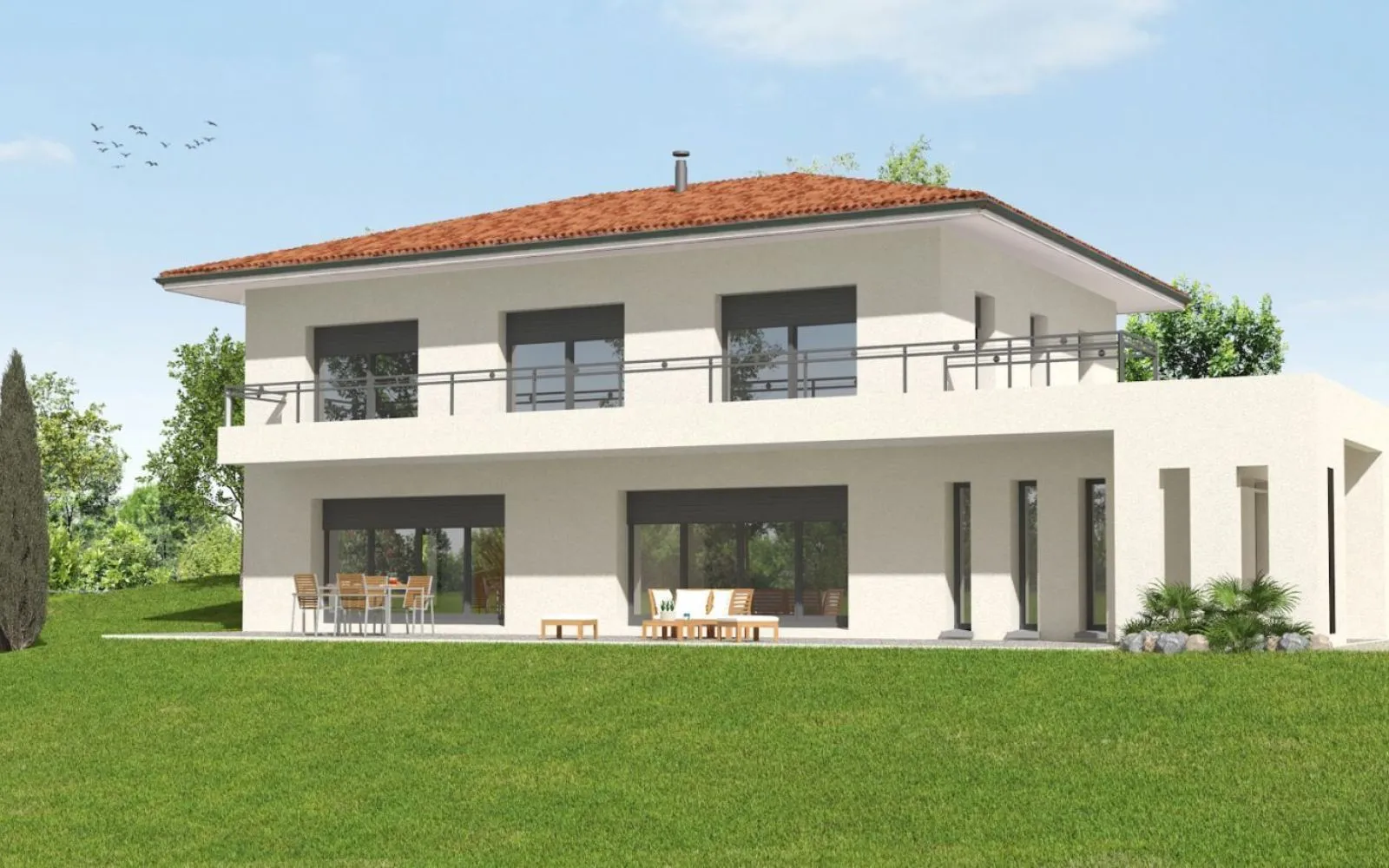 Projet de construction d'une maison 166 m² avec terrain à LARRAZET (82) au prix de 468314€. à Larrazet — photo 2