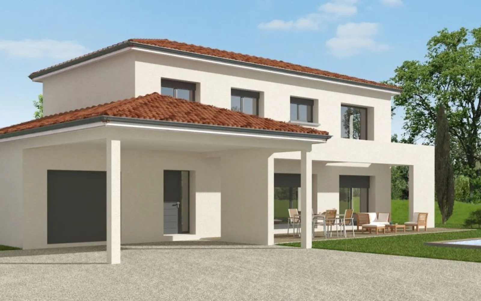 Projet de construction d'une maison 149 m² avec terrain à ORGUEIL (82) au prix de 367444€. à Orgueil — photo 1