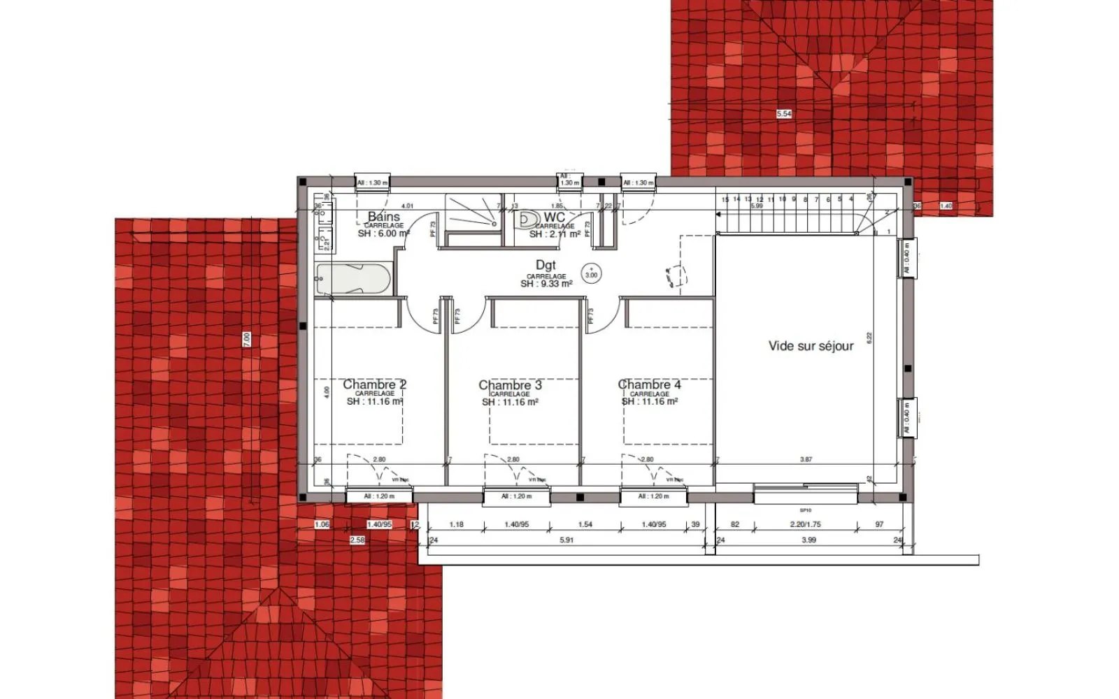 Projet de construction d'une maison 149 m² avec terrain à ORGUEIL (82) au prix de 367444€. à Orgueil — photo 4