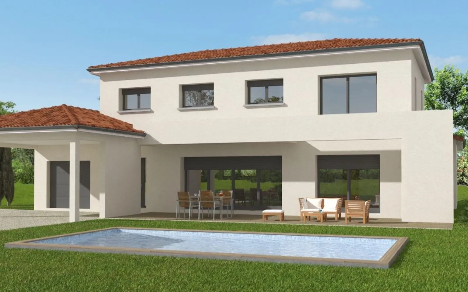 Projet de construction d'une maison 149 m² avec terrain à ORGUEIL (82) au prix de 367444€. à Orgueil — photo 2