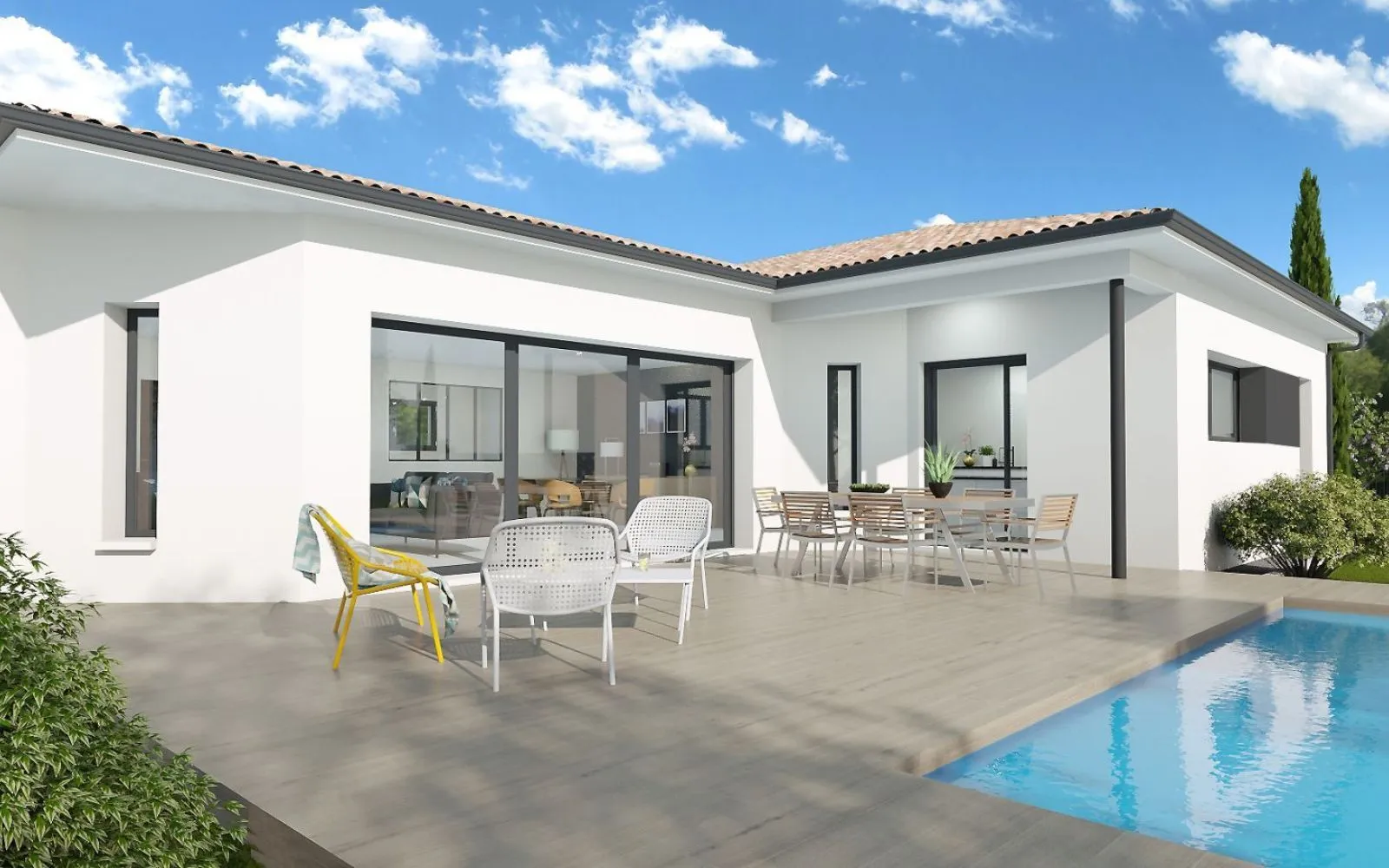 Projet de construction d'une maison 168 m² avec terrain à SAVENES (82) au prix de 429340€. à Savenès — photo 4