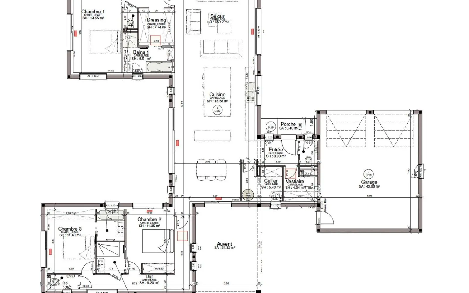 Projet de construction d'une maison 144 m² avec terrain à FABAS (82) au prix de 354988€. à Fabas — photo 6