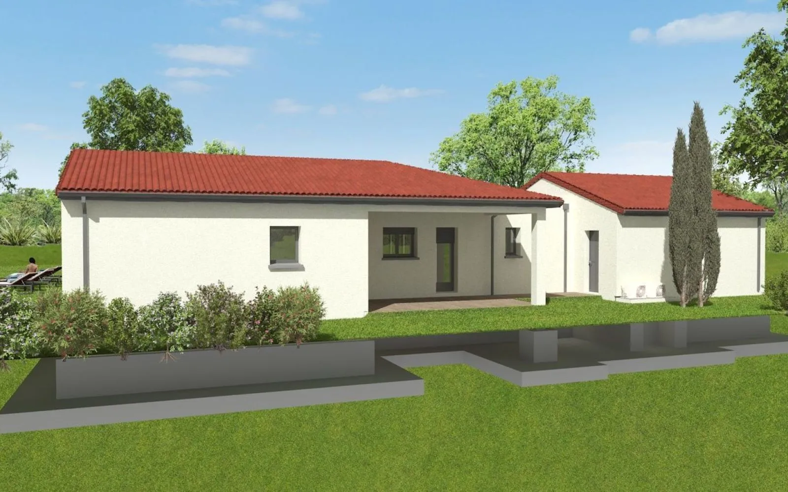 Projet de construction d'une maison 144 m² avec terrain à FABAS (82) au prix de 354988€. à Fabas — photo 2