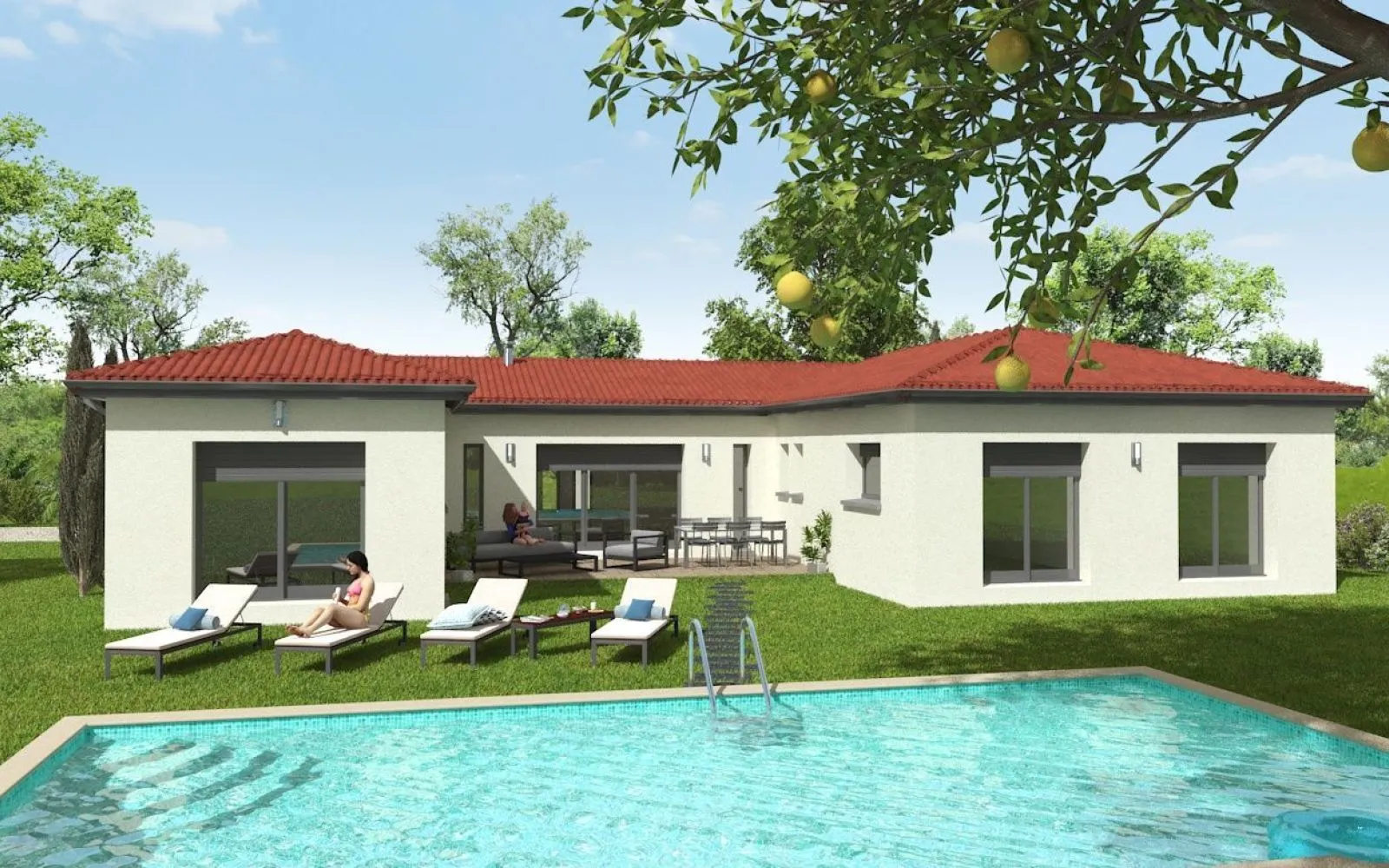 Projet de construction d'une maison 144 m² avec terrain à FABAS (82) au prix de 354988€. à Fabas — photo 4