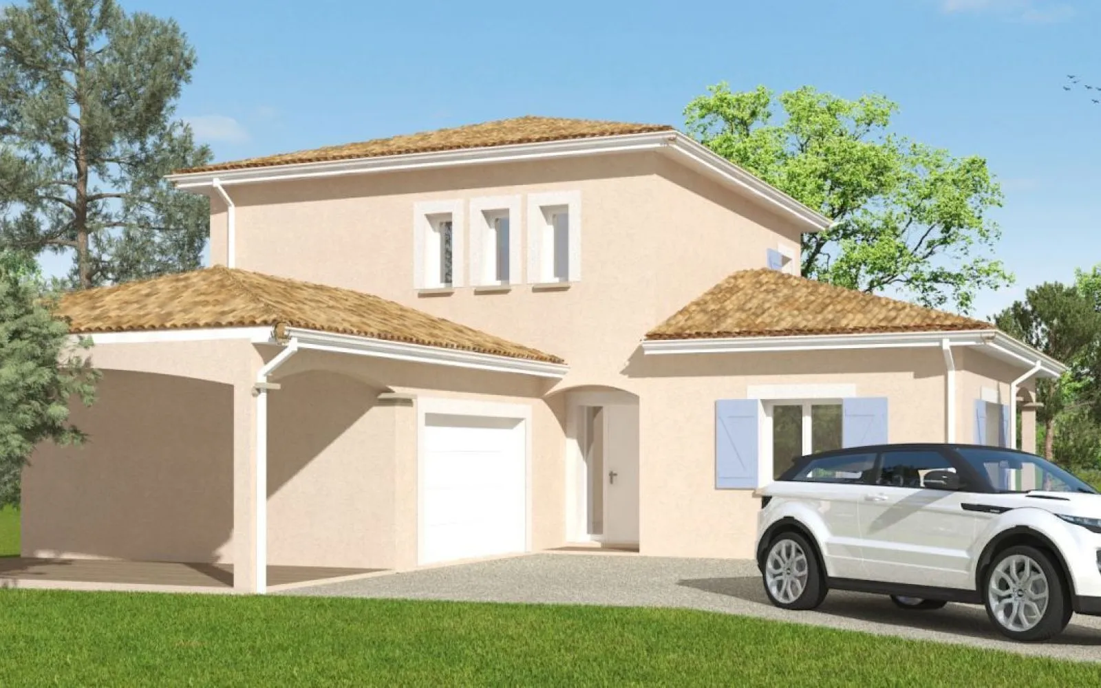 Projet de construction d'une maison 136 m² avec terrain à GENEBRIERES (82) au prix de 329017€. à Génébrières — photo 1