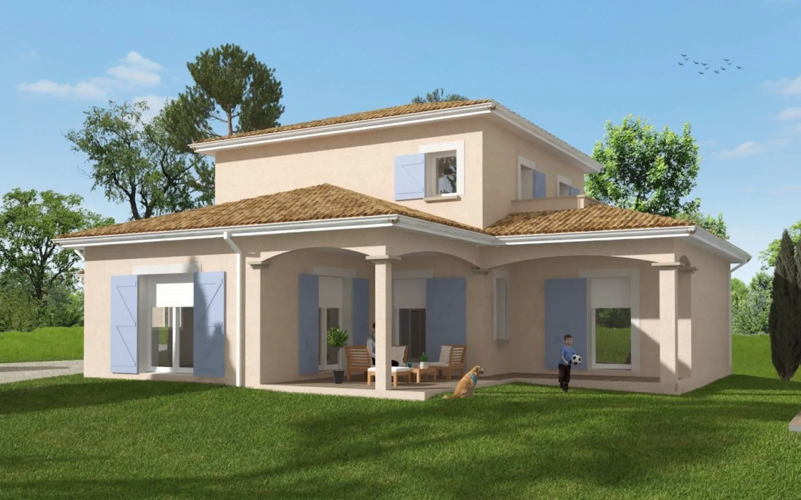 Projet de construction d'une maison 136 m² avec terrain à GENEBRIERES (82) au prix de 329017€. à Génébrières — photo 3