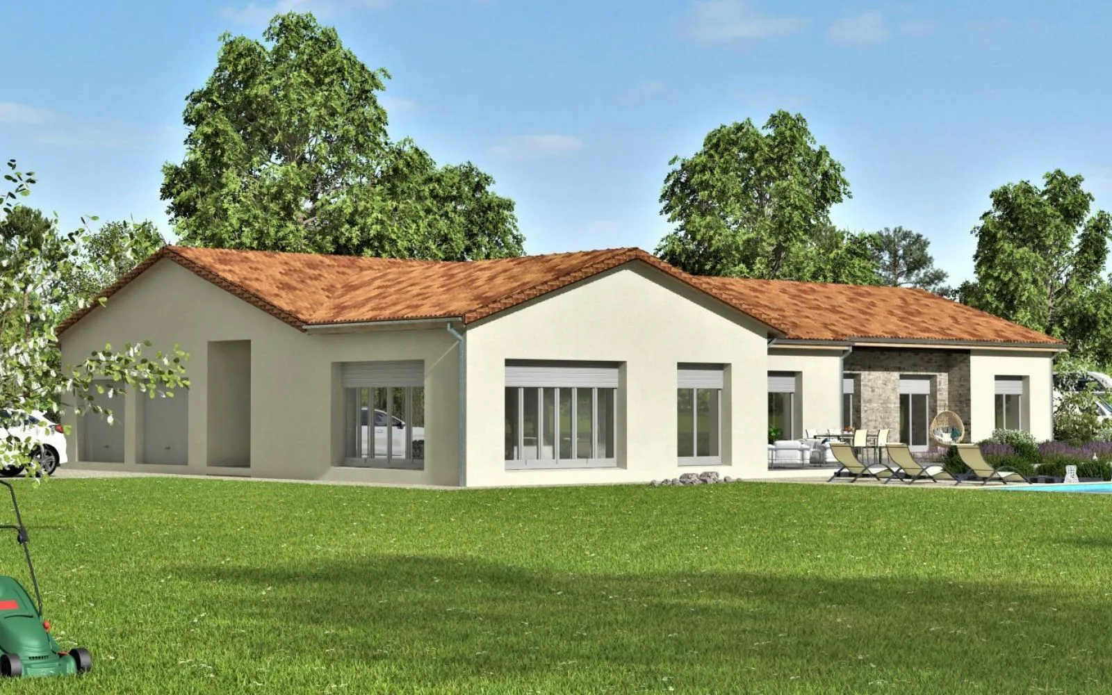 Projet de construction d'une maison 187 m² avec terrain à MARIGNAC (82) au prix de 473749€. à Marignac — photo 1