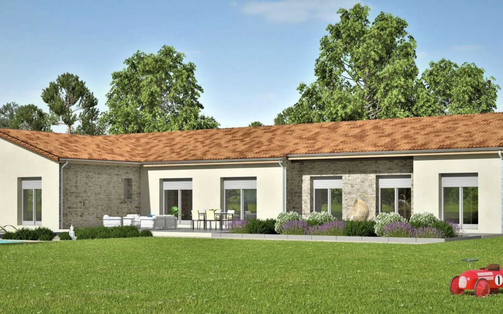 Projet de construction d'une maison 187 m² avec terrain à MARIGNAC (82) au prix de 473749€. à Marignac — photo 2