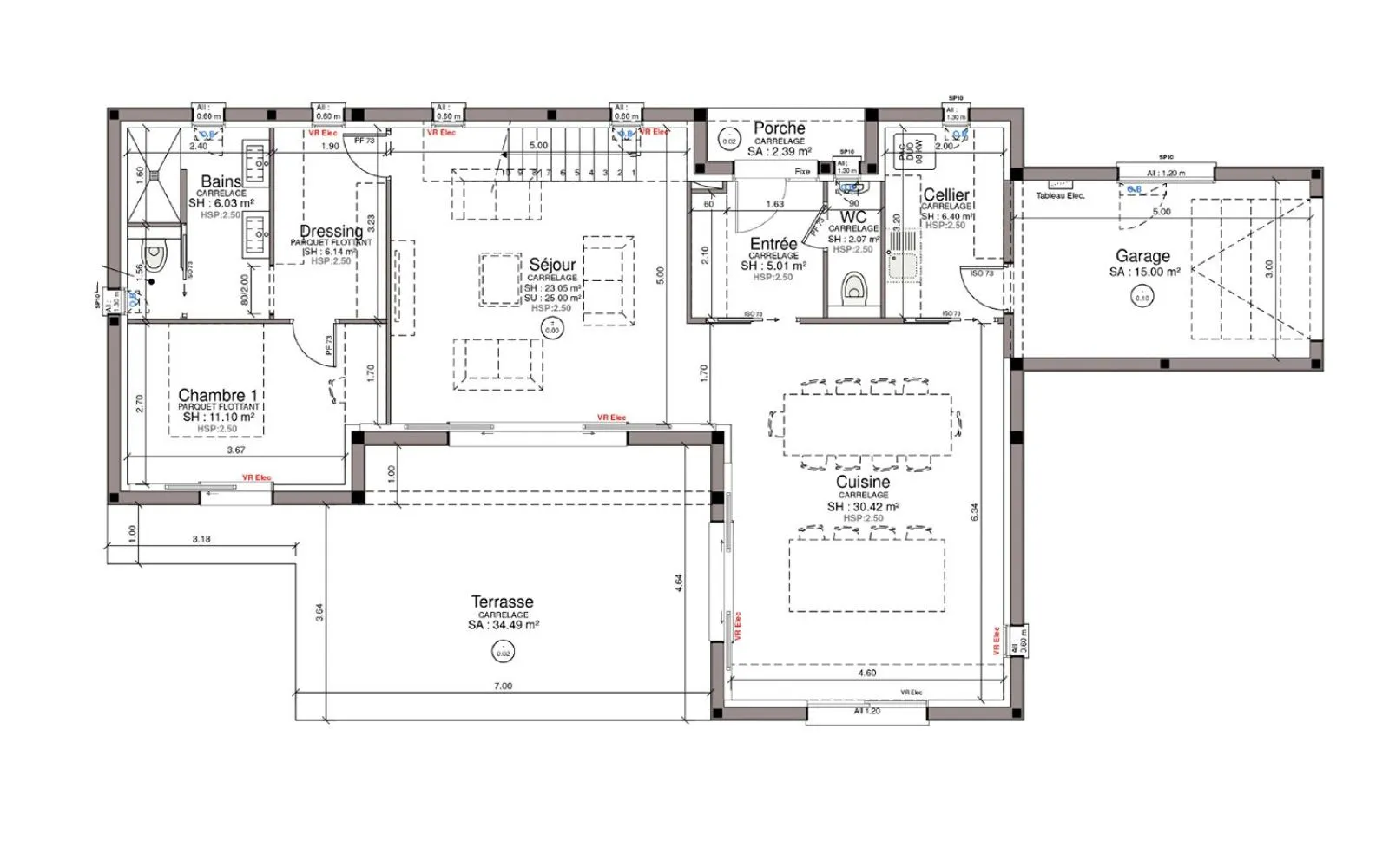 Projet de construction d'une maison 138 m² avec terrain à AUCAMVILLE (82) au prix de 343334€. à Aucamville — photo 4