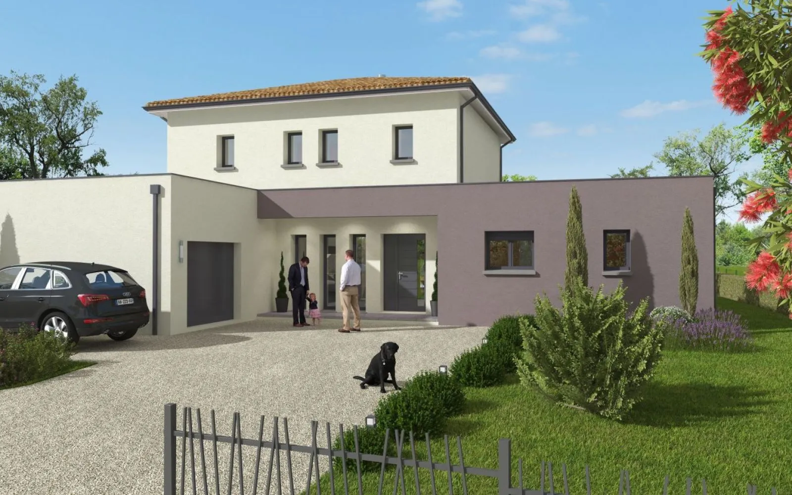 Projet de construction d'une maison 147 m² avec terrain à SAINT-LYS (31) au prix de 468000€. à Saint-Lys — photo 1