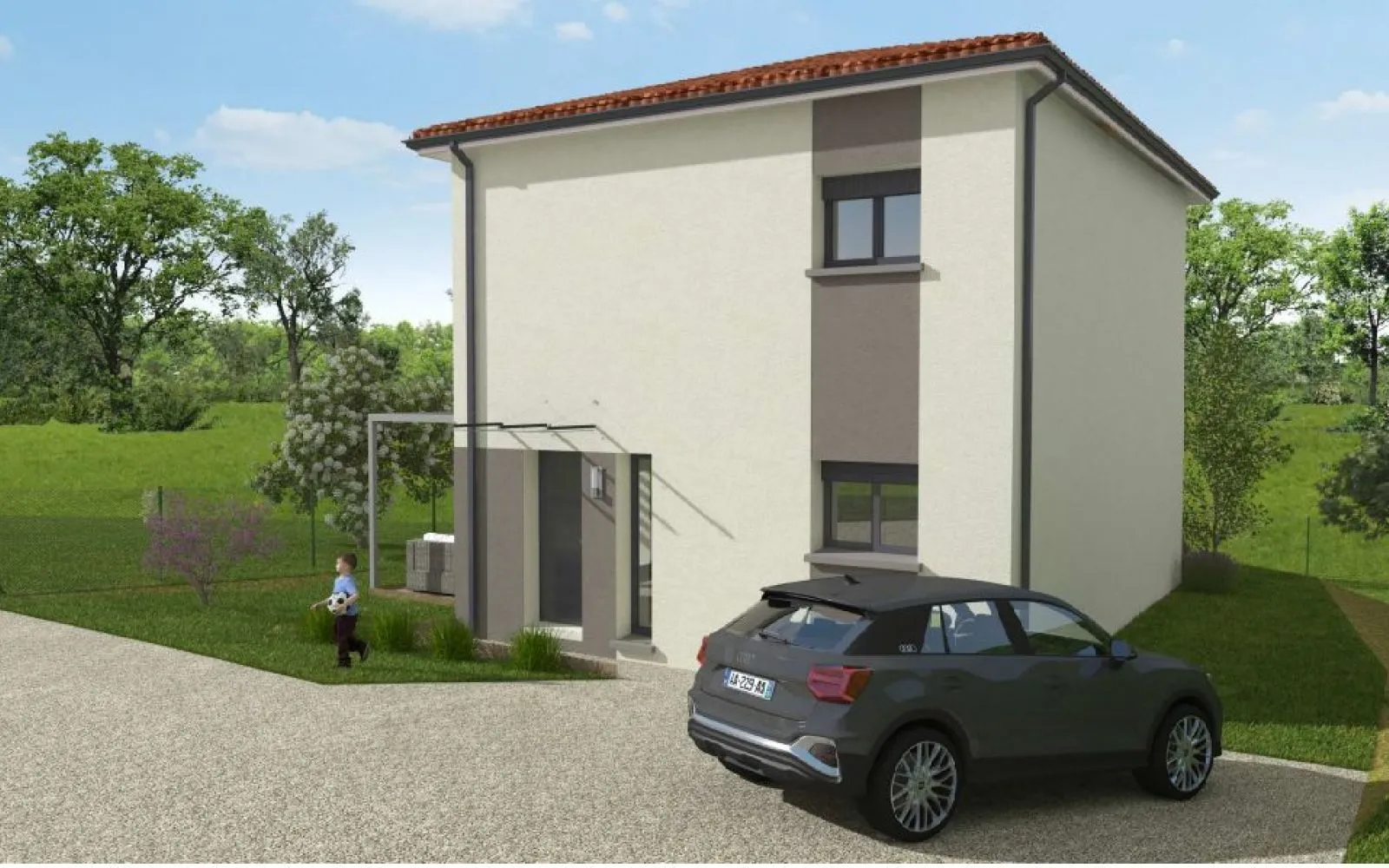 Projet de construction d'une maison 95 m² avec terrain à BEAUMONT-SUR-LEZE (31). à Beaumont-sur-Lèze — photo 1